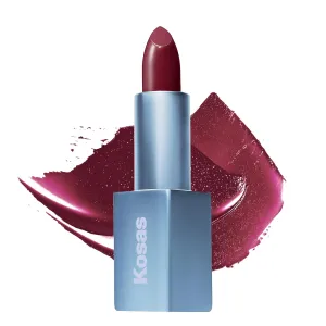 Kosas Weightless Lip Color Nourishing Satin Lipstick - High Impact Lip Color with Clean Formula - Comfy Feel & Soft Finish - Star Power