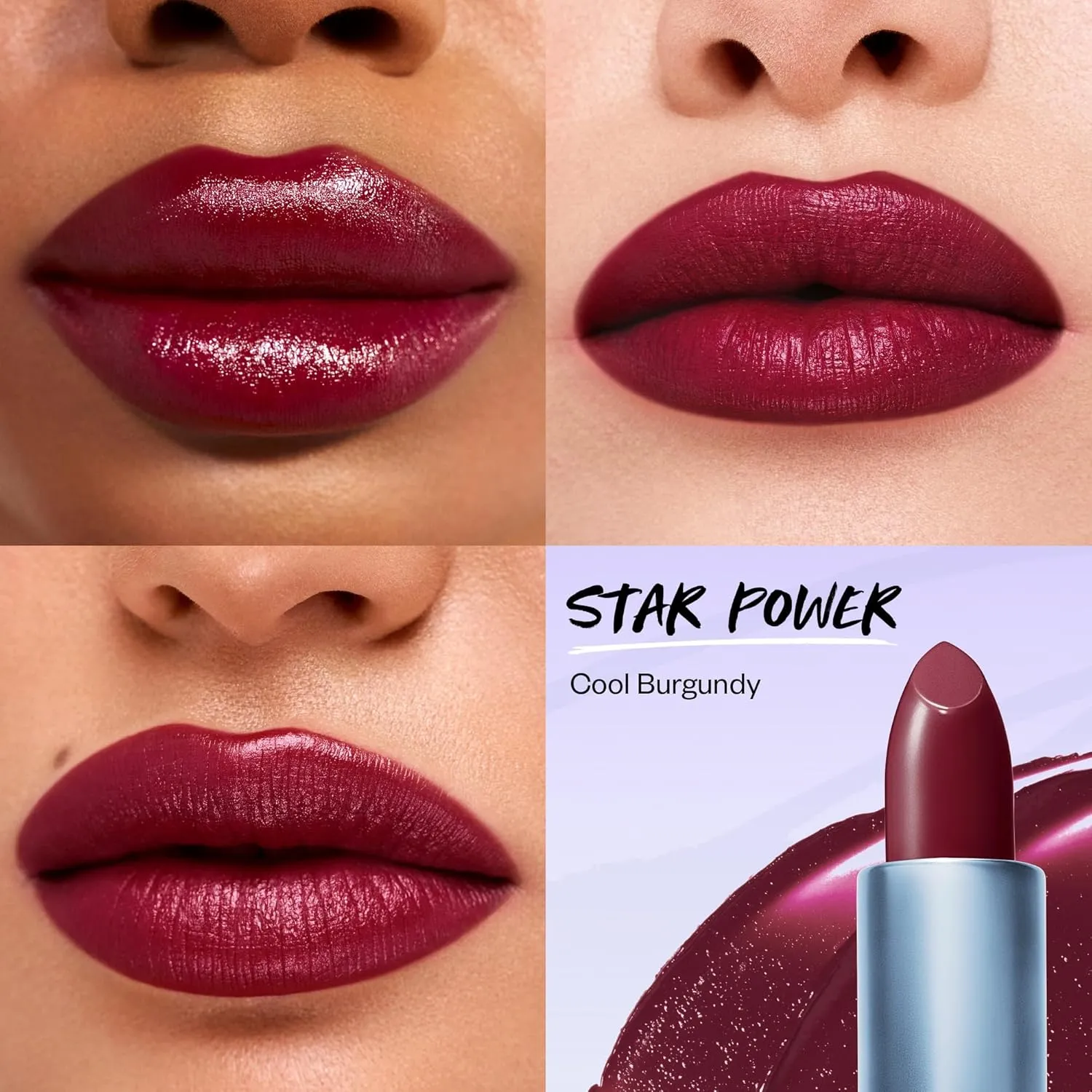 Kosas Weightless Lip Color Nourishing Satin Lipstick - High Impact Lip Color with Clean Formula - Comfy Feel & Soft Finish - Star Power