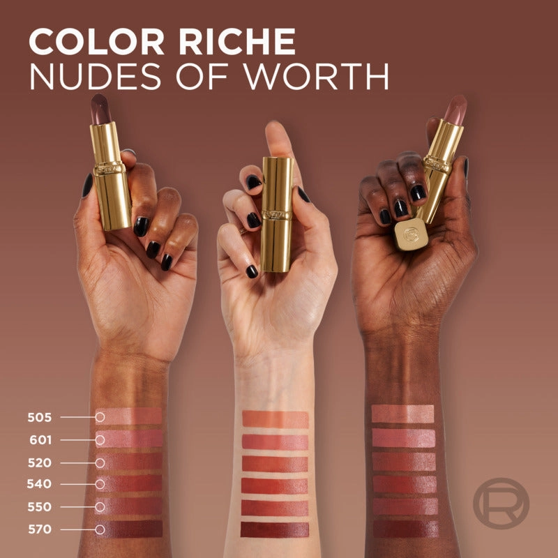 L'Oréal Paris Color Riche Satin Lipstick - 570 Worth It Intense