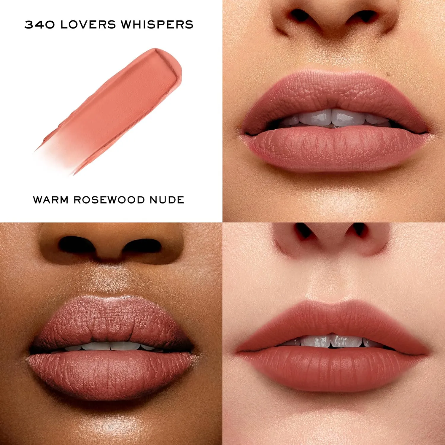 Lancôme L'Absolu Rouge Intimatte Hydrating Matte Lipstick - Buildable & Lightweight Formula with a Soft Matte Finish - Up To 12HR Comfort