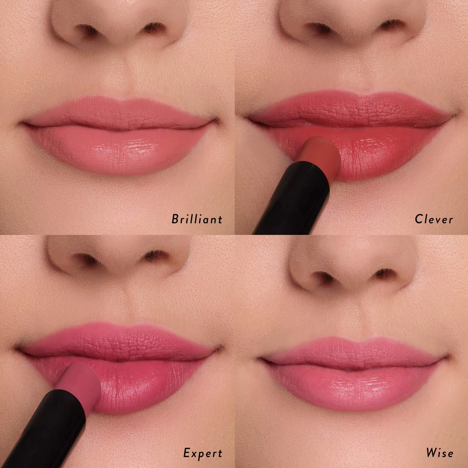 LAURA GELLER NEW YORK Smart Pout Transfer Proof Moisturizing Matte Lipstick, Expert