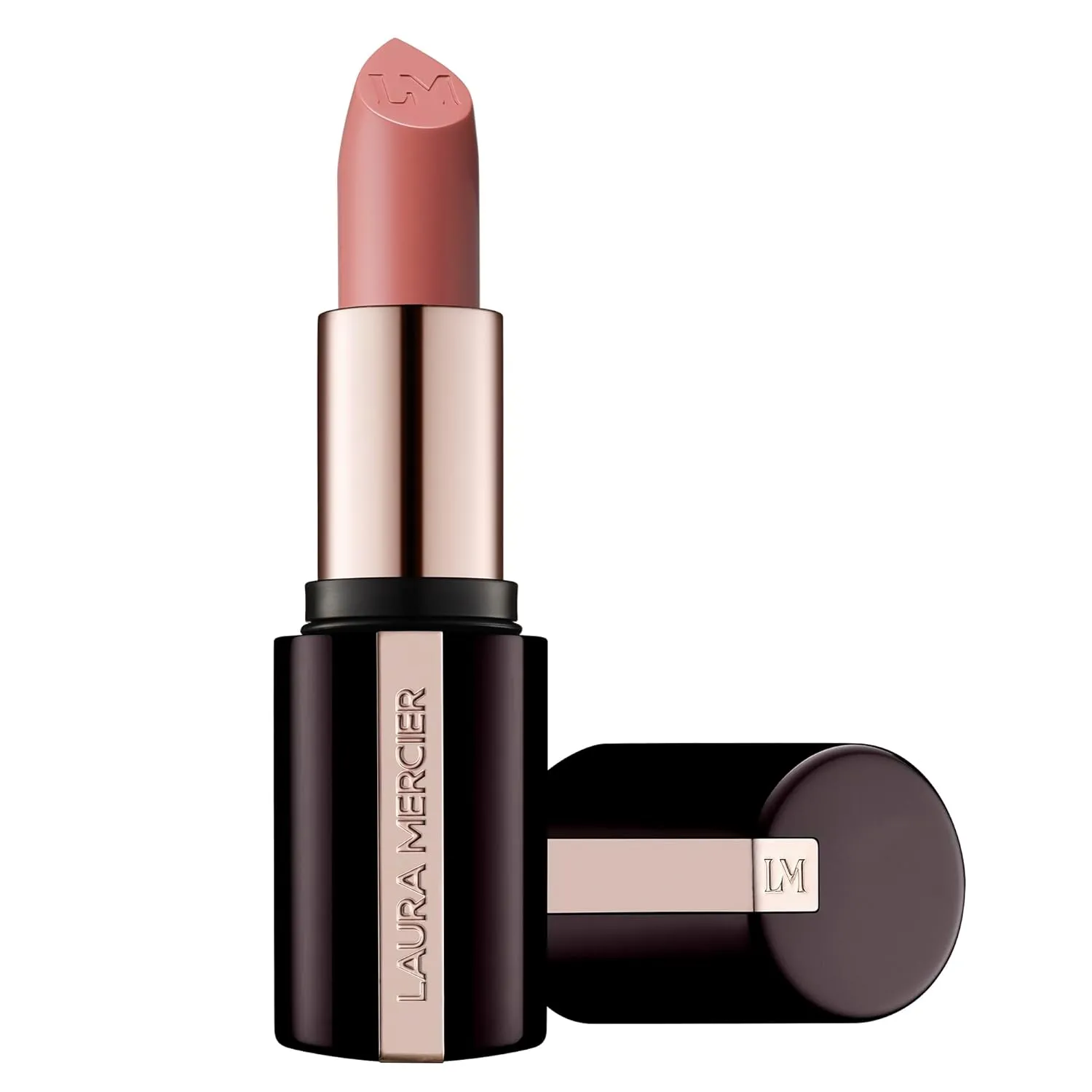 Laura Mercier Caviar Hydra Crème Lipstick, 16HR Hydration and Lip Barrier Repair, All Day Wear, Plumping, Smudge- & Fade-proof, Creamy Satin Finish, Infused with Hyaluronic Acid