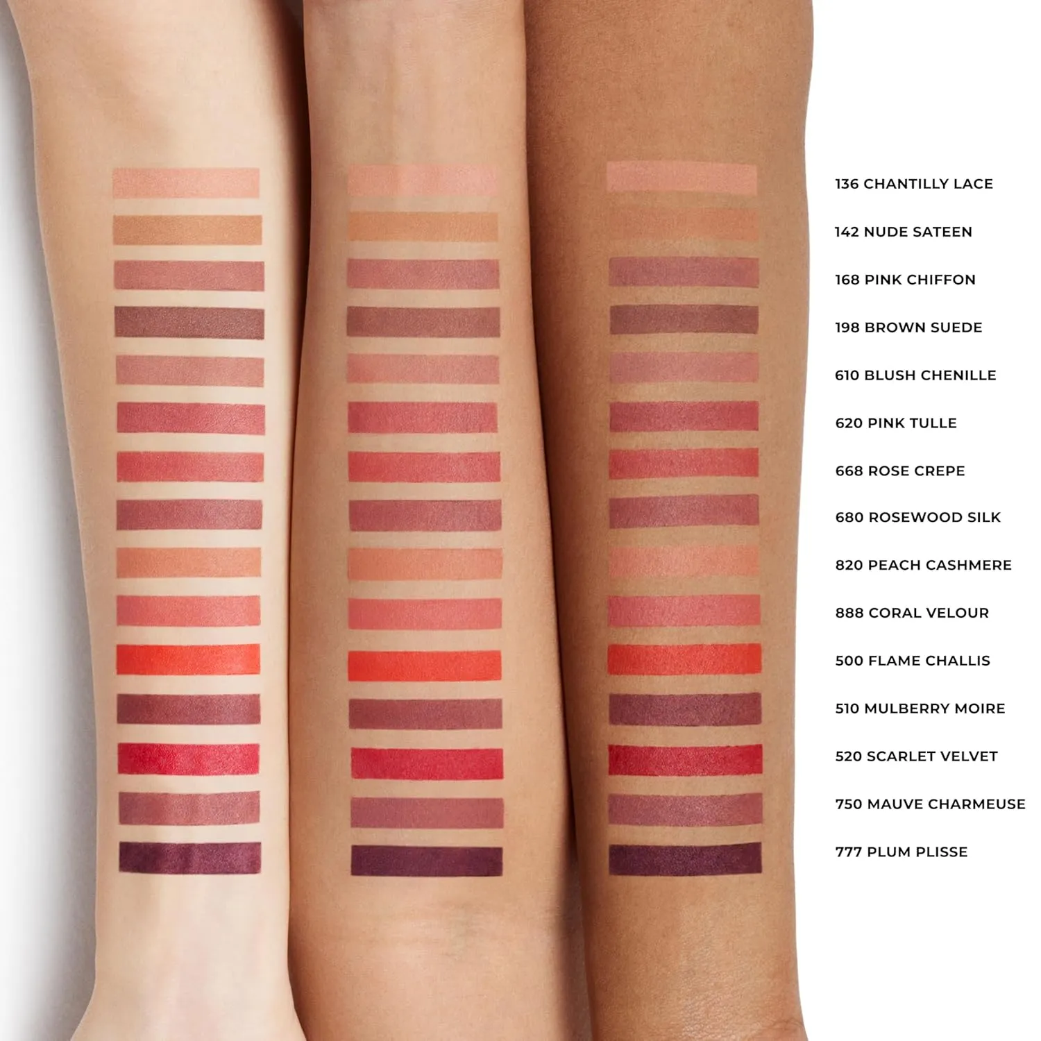 Laura Mercier Caviar Smoothing Matte Lipstick, 16HR Hydration, Long Lasting Wear, High Impact Color, Smudge- & Transfer-Proof, Hyaluronic Acid and Vitamin E Infused