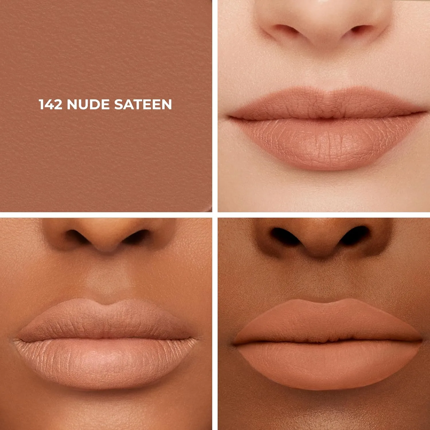 Laura Mercier Caviar Smoothing Matte Lipstick, 16HR Hydration, Long Lasting Wear, High Impact Color, Smudge- & Transfer-Proof, Hyaluronic Acid and Vitamin E Infused