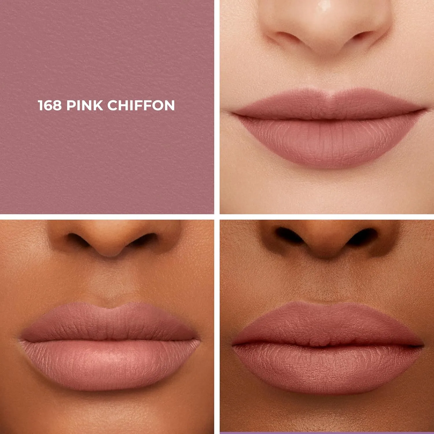 Laura Mercier Caviar Smoothing Matte Lipstick, 16HR Hydration, Long Lasting Wear, High Impact Color, Smudge- & Transfer-Proof, Hyaluronic Acid and Vitamin E Infused