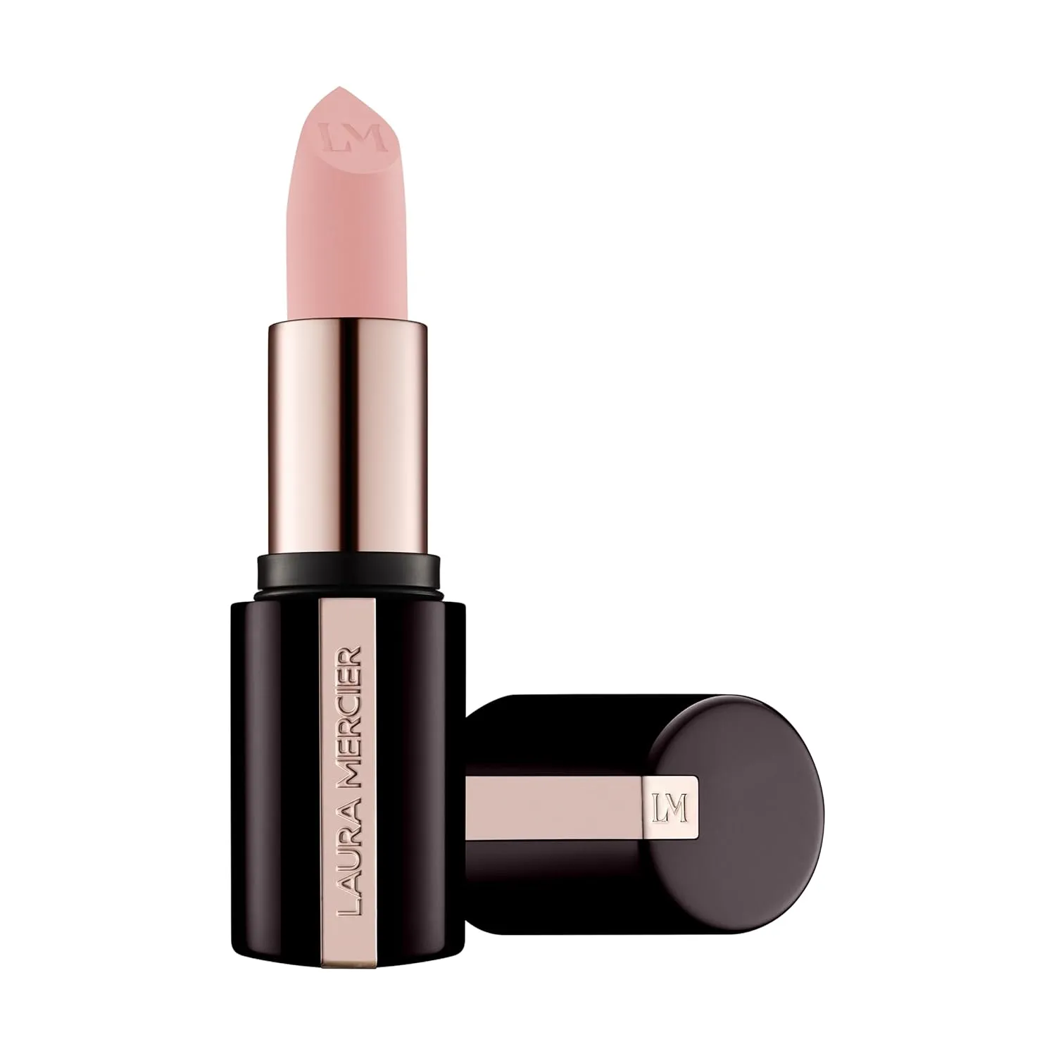 Laura Mercier Caviar Smoothing Matte Lipstick, 16HR Hydration, Long Lasting Wear, High Impact Color, Smudge- & Transfer-Proof, Hyaluronic Acid and Vitamin E Infused