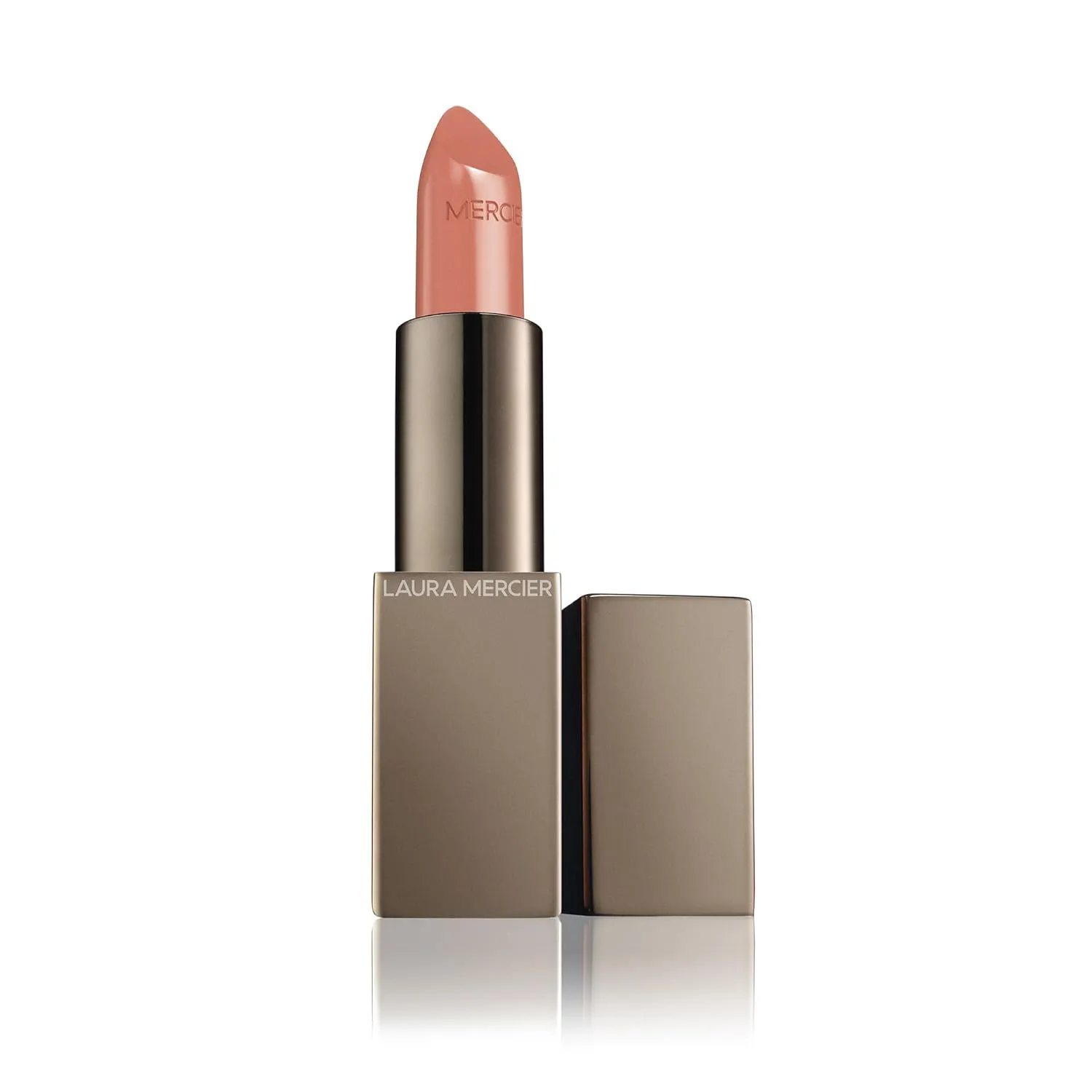 Laura Mercier Rouge Essentiel Silky Crème Lipstick, Weightless, Creamy Texture, Comfortable and Moisturizing on Lips, High-Impact Color, Satin Finish