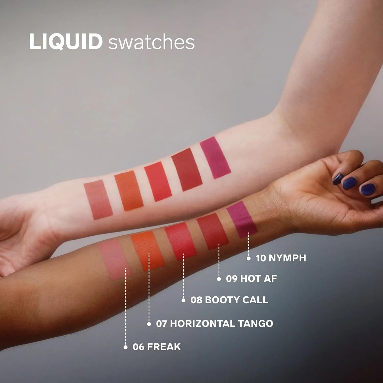 LELO MAKEUP - LIQUID Lipstick - Long Lasting Matte Liquid Lipstick, Kiss Proof Long Lasting Lipstick, Long Wear Lipstick - 08 BOOTY CALL