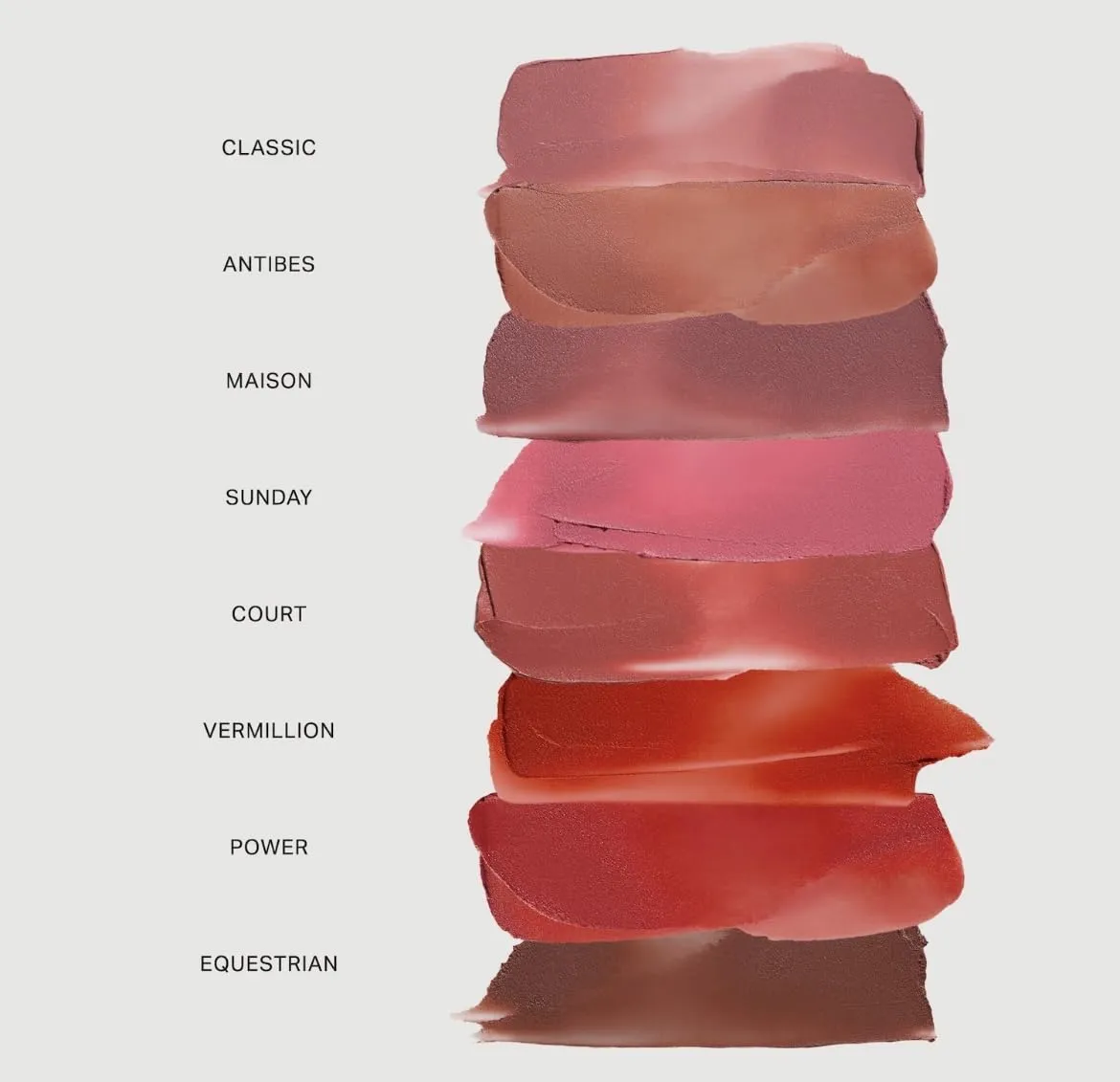 M Signature Lip Lightweight Matte Lipstick (Equestrian- warm brown)