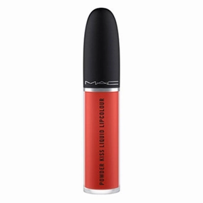 MAC Powder Kiss Liquid Lipcolor - 991 Devoted To Chill for Women - 0.17 oz Lipstick