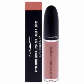 MAC Retro Matte Liquid Lipcolor - 121 Burnt Spice for Women - 0.17 oz Lipstick