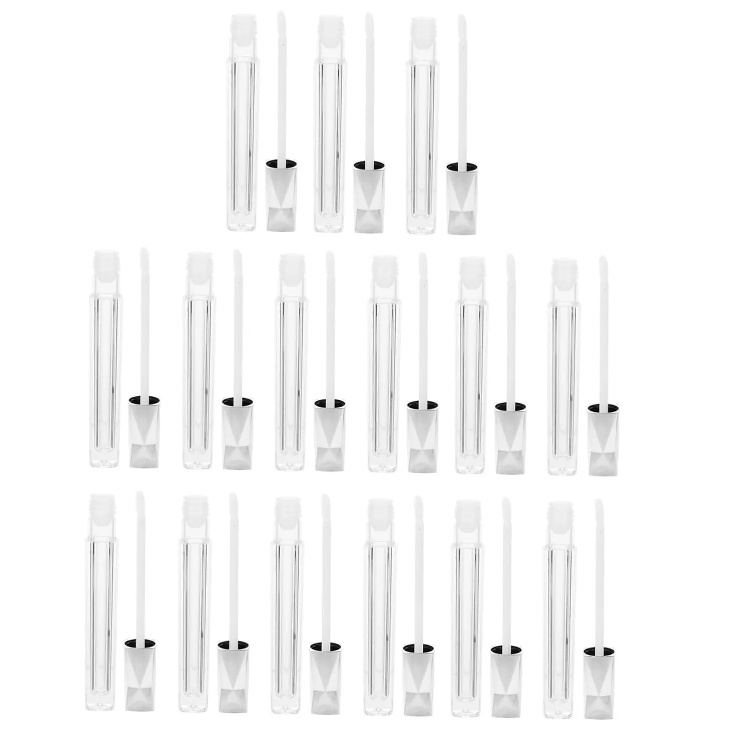 MAGICLULU Diy Lip Gloss Containers 15pcs Empty Lipstick Tubes Lip Gloss Tubes Empty