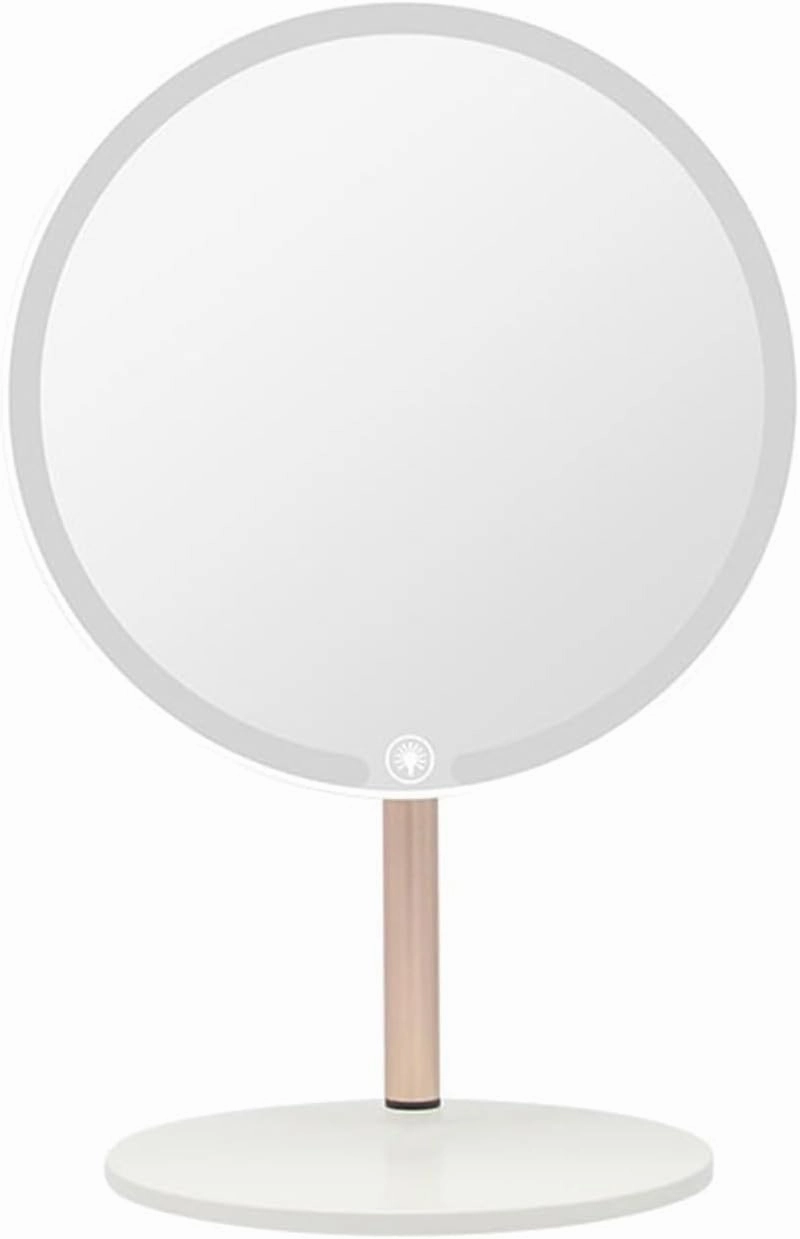 Makeup Mirror Creative LED Beauty Mirror HD Makeup Mirror with Light Vanity Mirror Fill Light Desktop Vertical Beauty Mirror Lighted Makeup Mirror