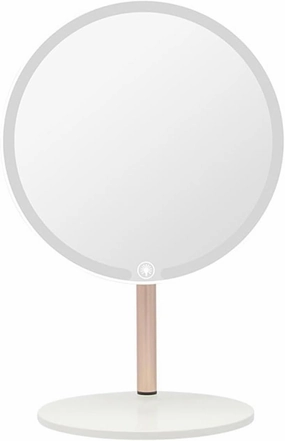 Makeup Mirror Creative LED Beauty Mirror HD Makeup Mirror with Light Vanity Mirror Fill Light Desktop Vertical Beauty Mirror Lighted Makeup Mirror