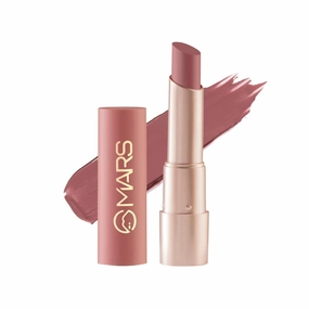 MARS.. Creamy Matte Long Lasting Lipstick for Women | Creamy Lipstick | Single Swipe Application | Smooth & Light Weight (3.2 gm) (11-Aerial Awe)