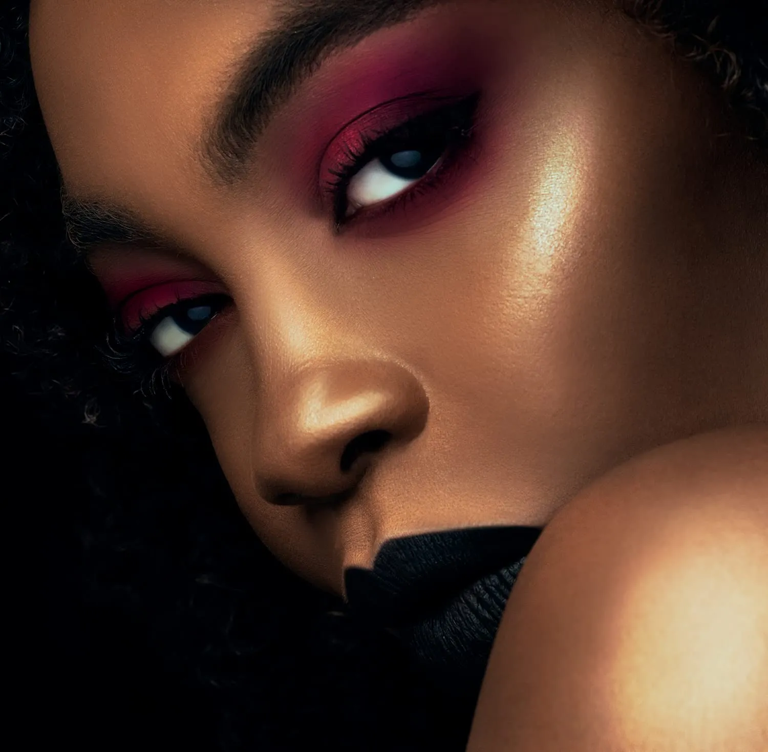 Matte Black Lipstick - DELETERIOUS, by Kuckian - Goth - Brush & Diamonds - Halloween - ULTRA LONG LASTING - Clean, Vegan & Cruelty Free