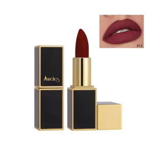 Matte Lipstick Non-stick Cup Matte Velvet Lipstick Make-up Lipstick Student (Color : 11#, Size : 3.5g)