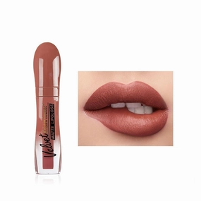 Matte lip gloss matte lipstick non-stick cup does not fade lip gloss makeup (Color : 803, Size : 5ML)