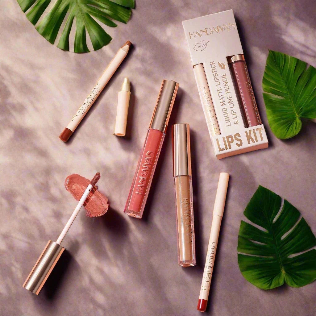 Matte Lipstick and Lip Liner