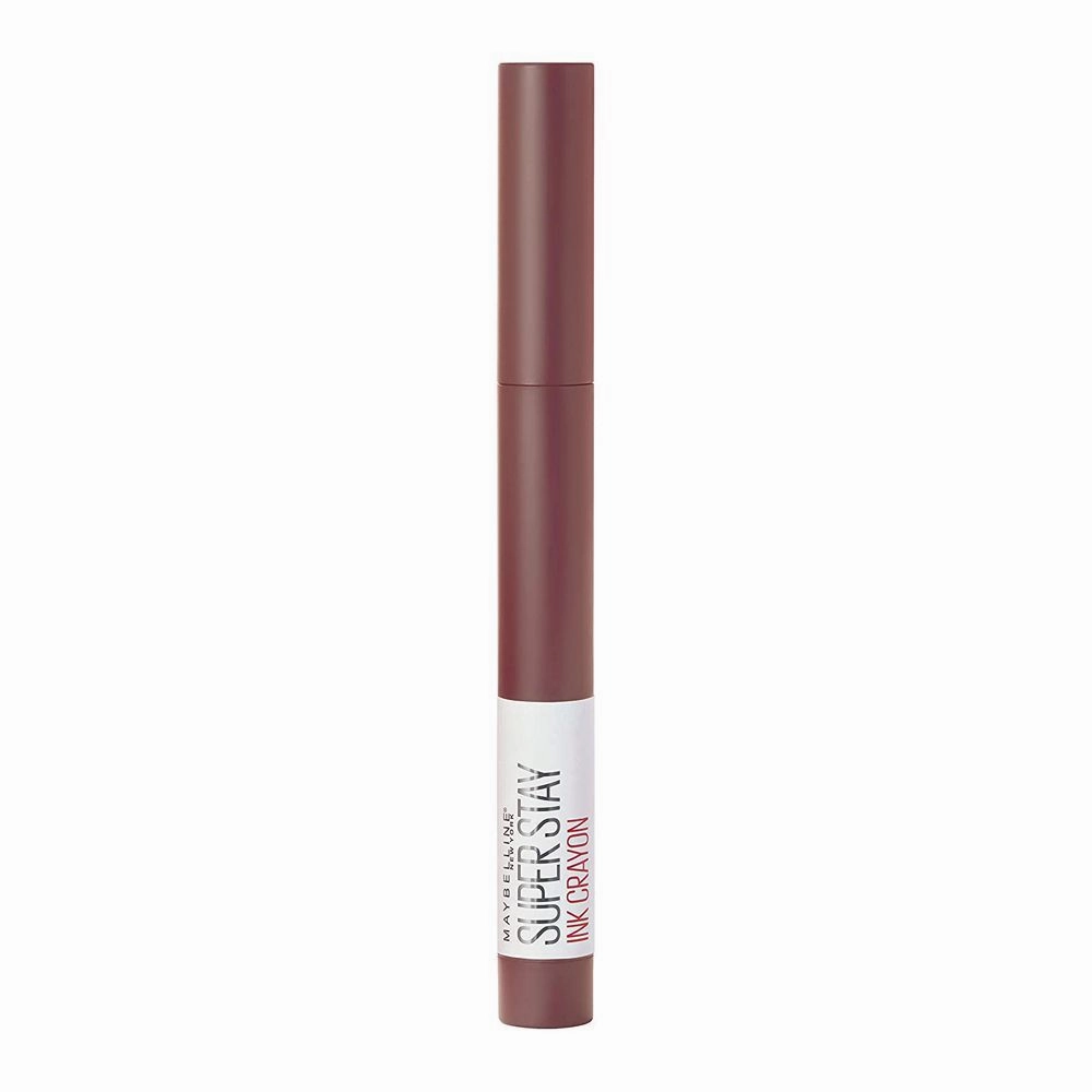 Maybelline New York Super Stay Ink Crayon Matte Longwear Lipstick, 8hrs long wear Matte Lipstick - 20 Enjoy The View