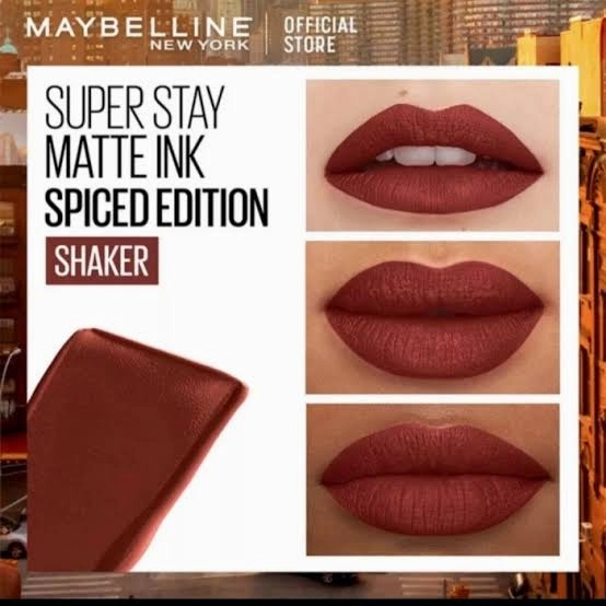 Maybelline SuperStay Matte Ink Lipstick | 355 Shaker