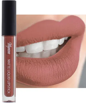Mynena Terracota Lip Stain Long-Lasting Waterproof | Lightweight Comfortable Non-Drying | High Pigment Intense Color Liquid Matte Lipstick | Paraben-Free Talc-Free Vegan & Cruelty-Free | Zoe