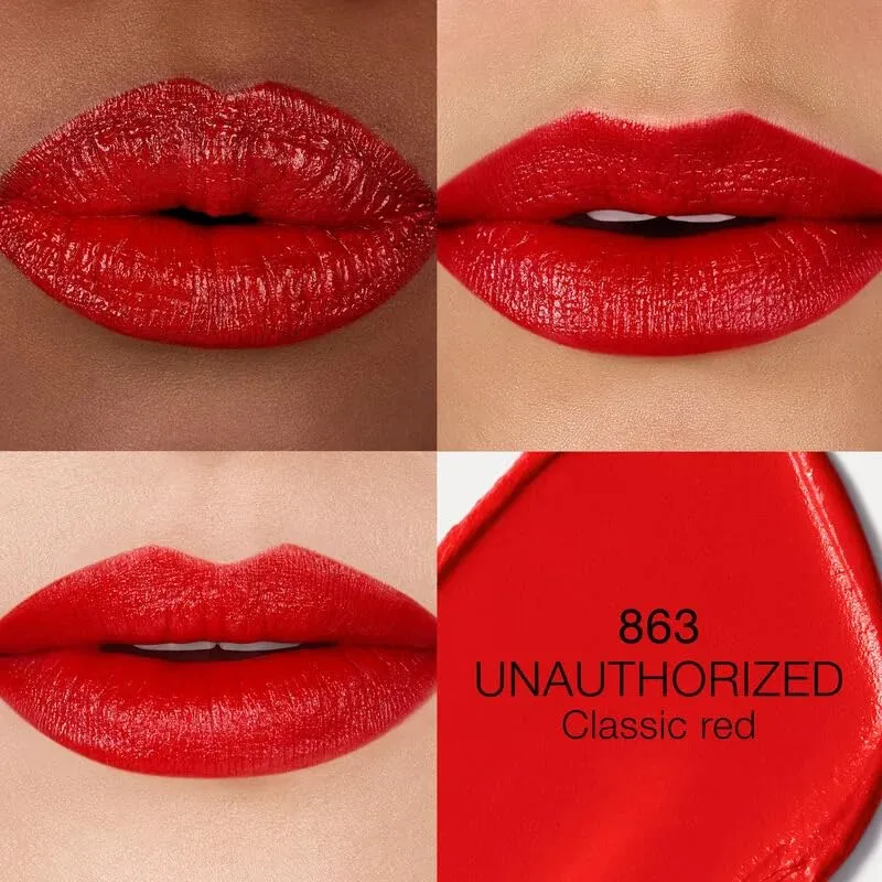 NARS Explicit Refillable Satin Lipstick – Unauthorized 863, 0.13 oz / 3.8 g