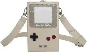 Novelty Controller Game Shaped Box Purse, Kawaii Mini Funny Fashion Shoulder Bag, Lightweight Leather Unique Crossbody Bag