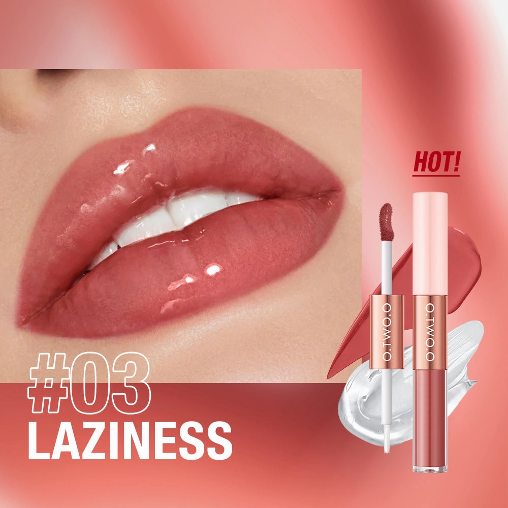 O.TWO.O DOUBLE EFFECT MATTE & GLOSS LIPSTICK