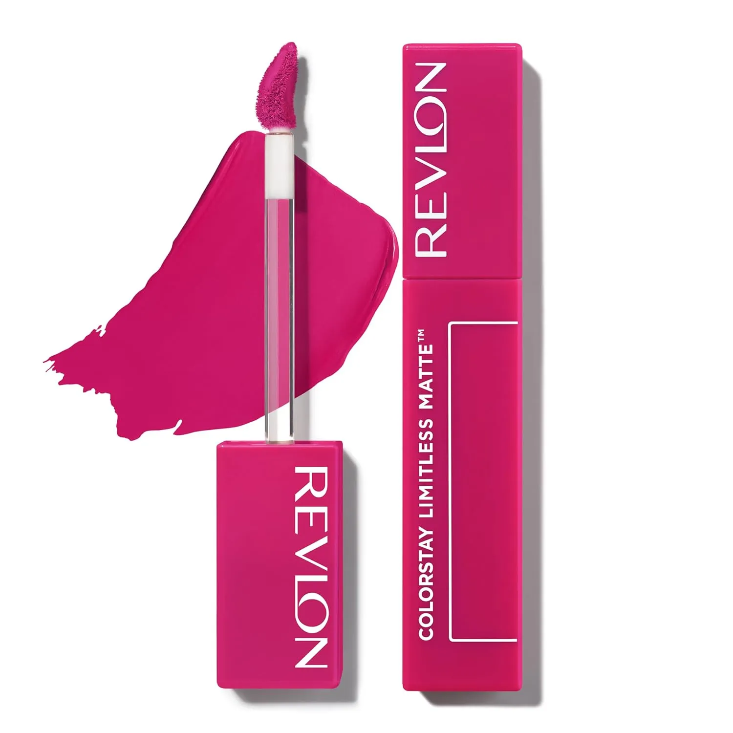 Revlon ColorStay Limitless Matte Liquid Lipstick, Vegan Formula, No-Budge, Longwear Lip Color, Long Lasting, Lightweight/Comfortable, Waterproof, 007 Icon Era, 0.17 fl oz