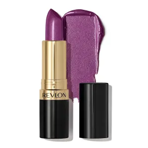Revlon Super Lustrous Lipstick, Creamy Formula For Soft, Fuller-Looking Lips, Moisturized Feel, 027 Violet Frenzy, 0.15 oz