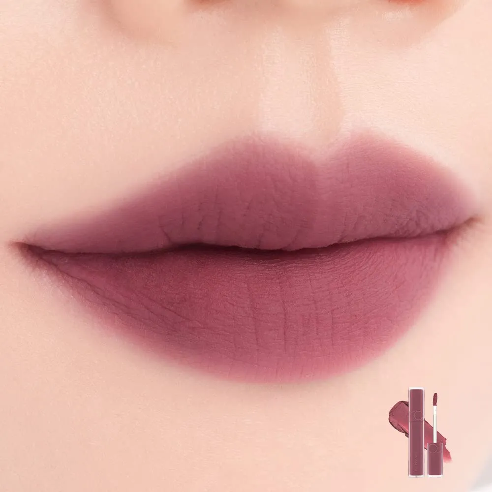 rom&nd BLUR FUDGE TINT | matte lipstick| light weight| cream type| super stay| k-beauty| highly pigment|moisturizing,0.17oz (06 MAUVISH)