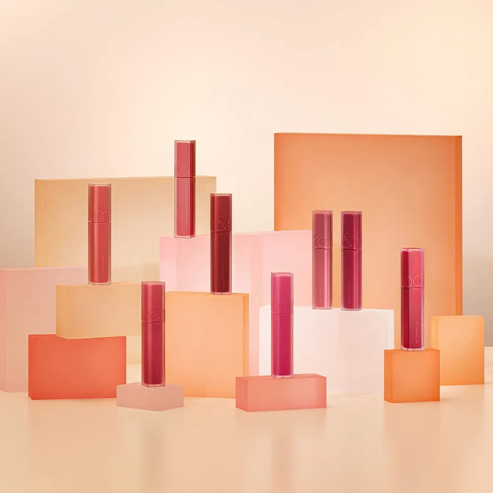rom&nd BLUR FUDGE TINT | matte lipstick| light weight| cream type| super stay| k-beauty| highly pigment|moisturizing,0.17oz (06 MAUVISH)