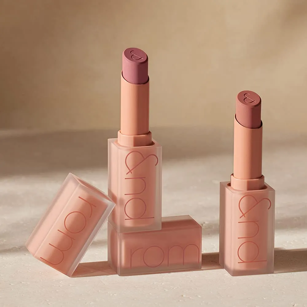 rom&nd ZERO MATTE LIPSTICK 22 MAUVE BEANS/Soft & Blurry, Creamy Texture, Trendy lips, K-Beauty, Nudy Lips, No wrinkly lips