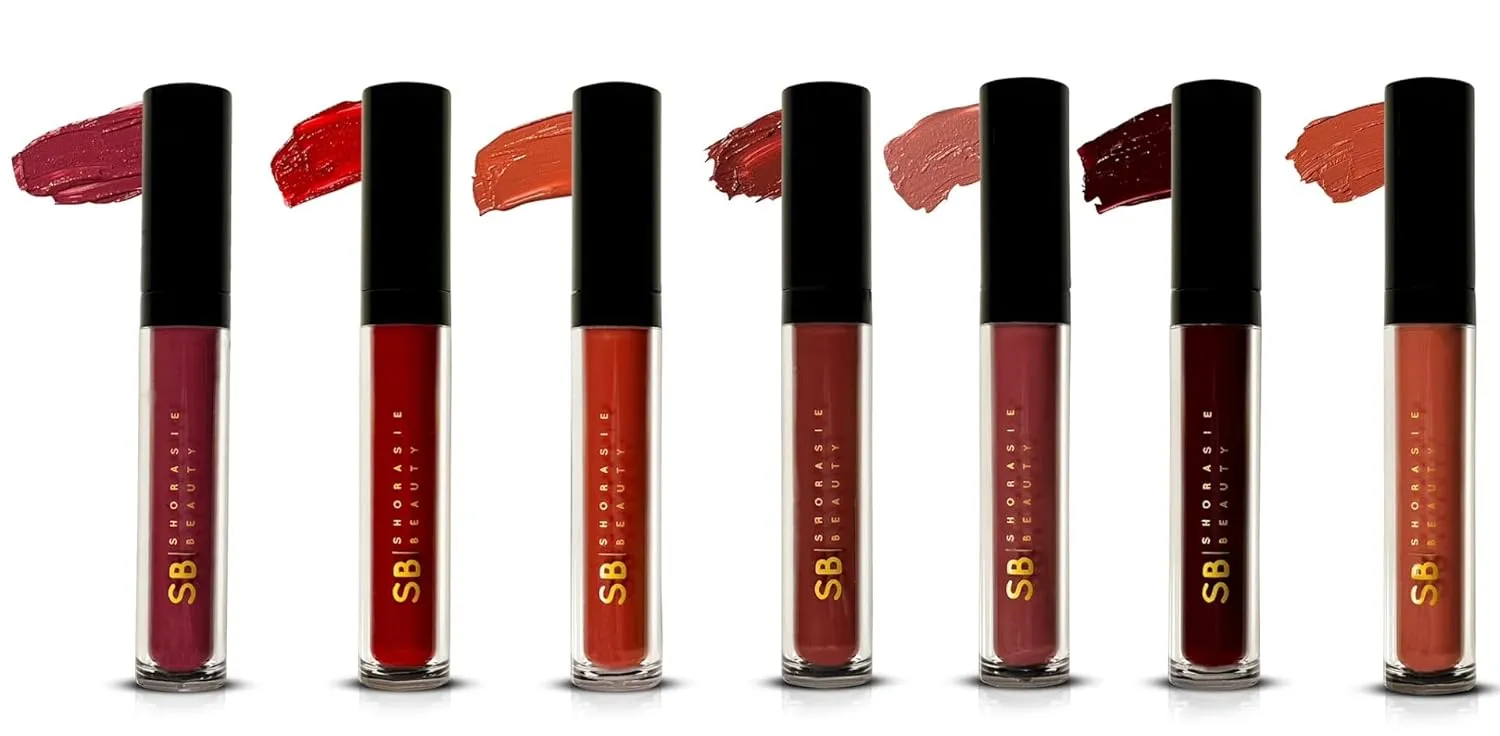 SB - Matte Lipstick - Creamy Liquid Formula (Sensation Babe, Medium)
