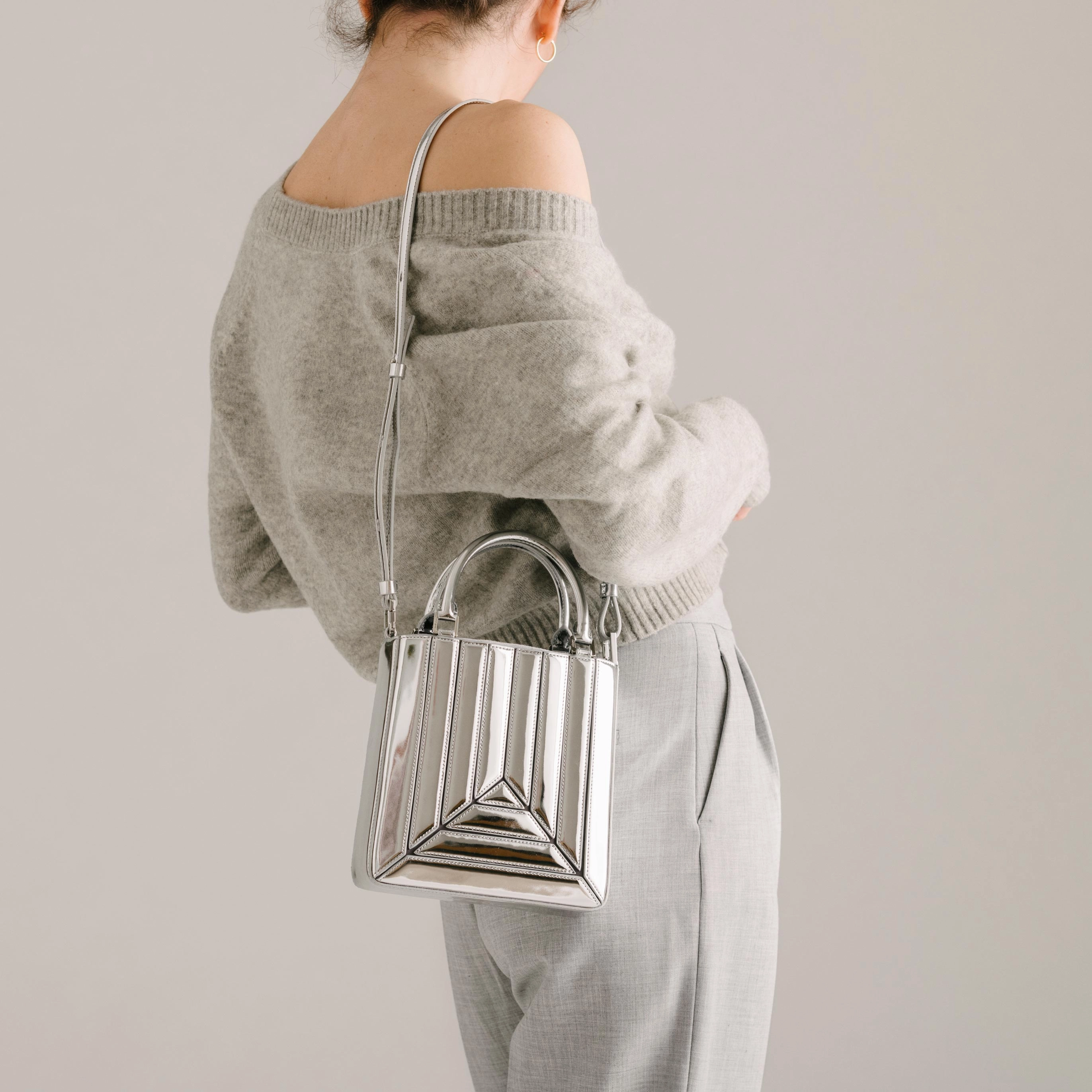 Sera Tall Tote Mini - Mirror