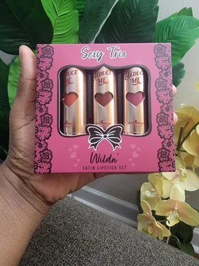 Sexy Trio Satin Lipstick Set