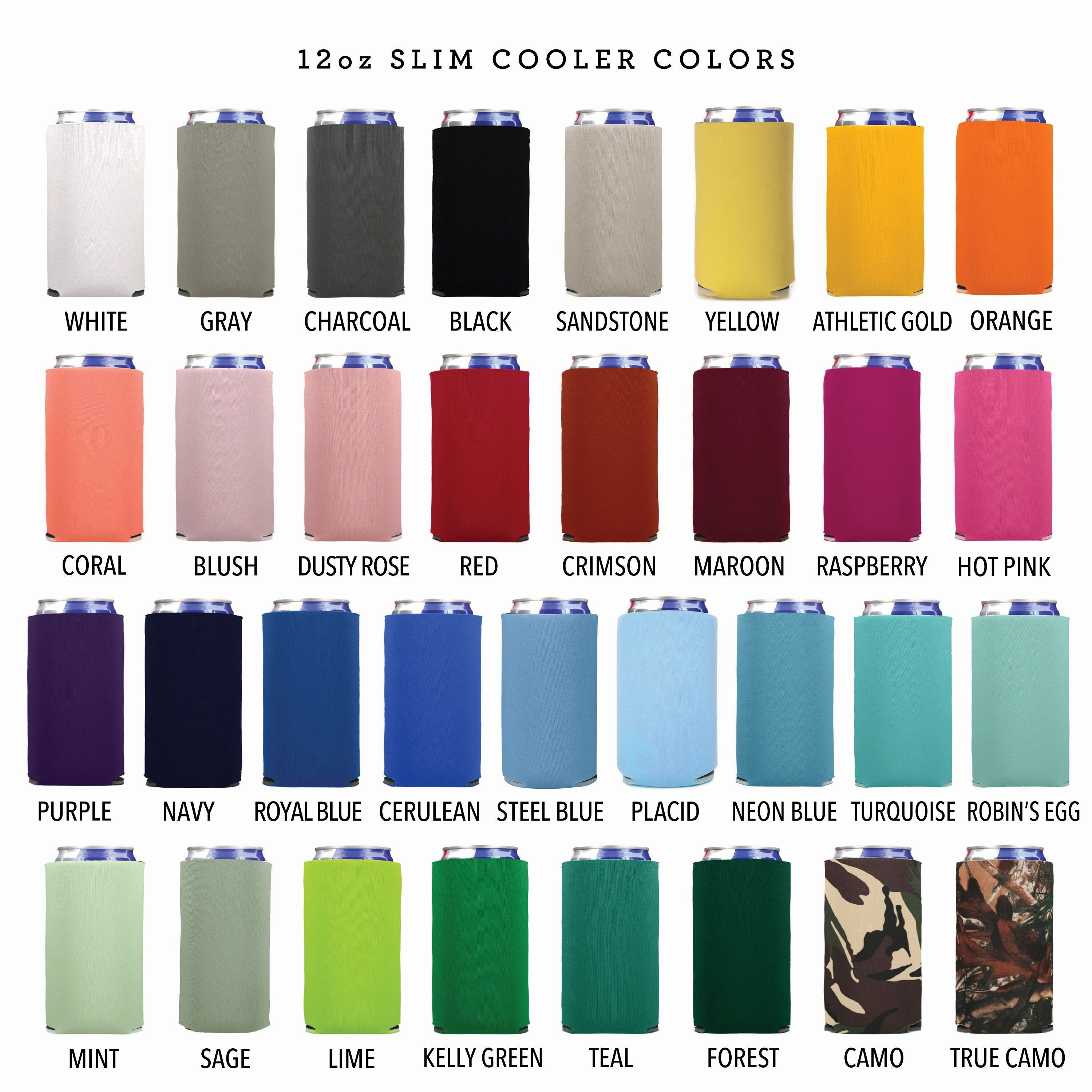 Slim 12oz Halloween Can Cooler #1S - Gettin' Sheet Faced