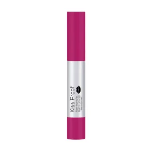 SM Kiss Proof Matte Lipstick | Highly Pigmented Ultra Matte Long Lasting Lipstick | Non-Drying, Intense Moisturizing, Lightweight | Non Transfer Lipstick for Women (Magenta)