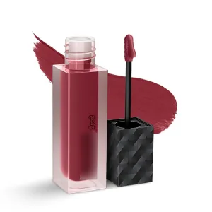 SOLITREX Lips Don't Lie Liquid Lipstick | Matte   Transfer-proof | 12hrs long stay with Intense Color Payoff | Lightweight | 03 Wine and Dine | 4 ml.