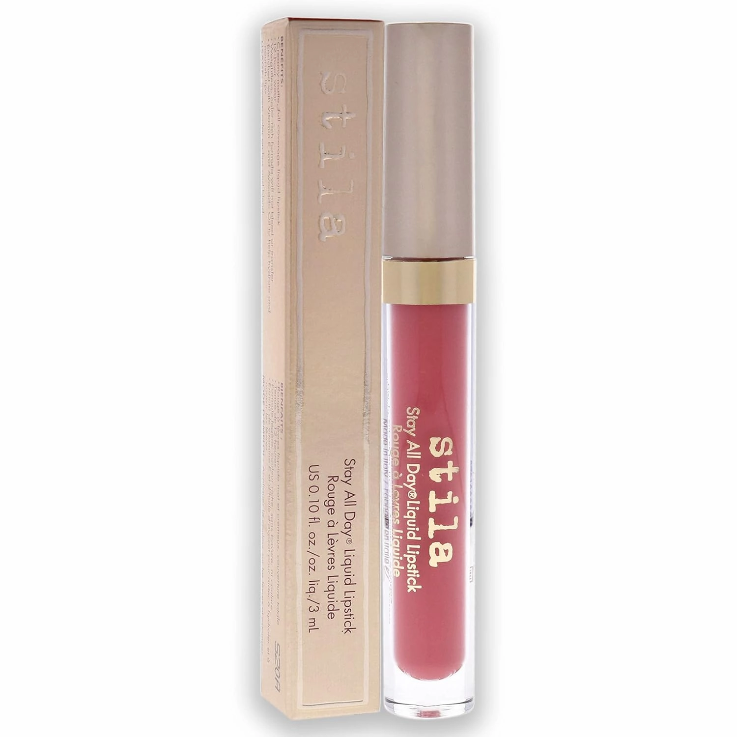 stila Stay All Day® Liquid Lipstick, Matte | Long-Lasting Color Wear, No Transfer or Bleed | Hydrating & Lightweight with vitamin E & Avocado Oil for Soft Lips, 10 Fl. Oz.