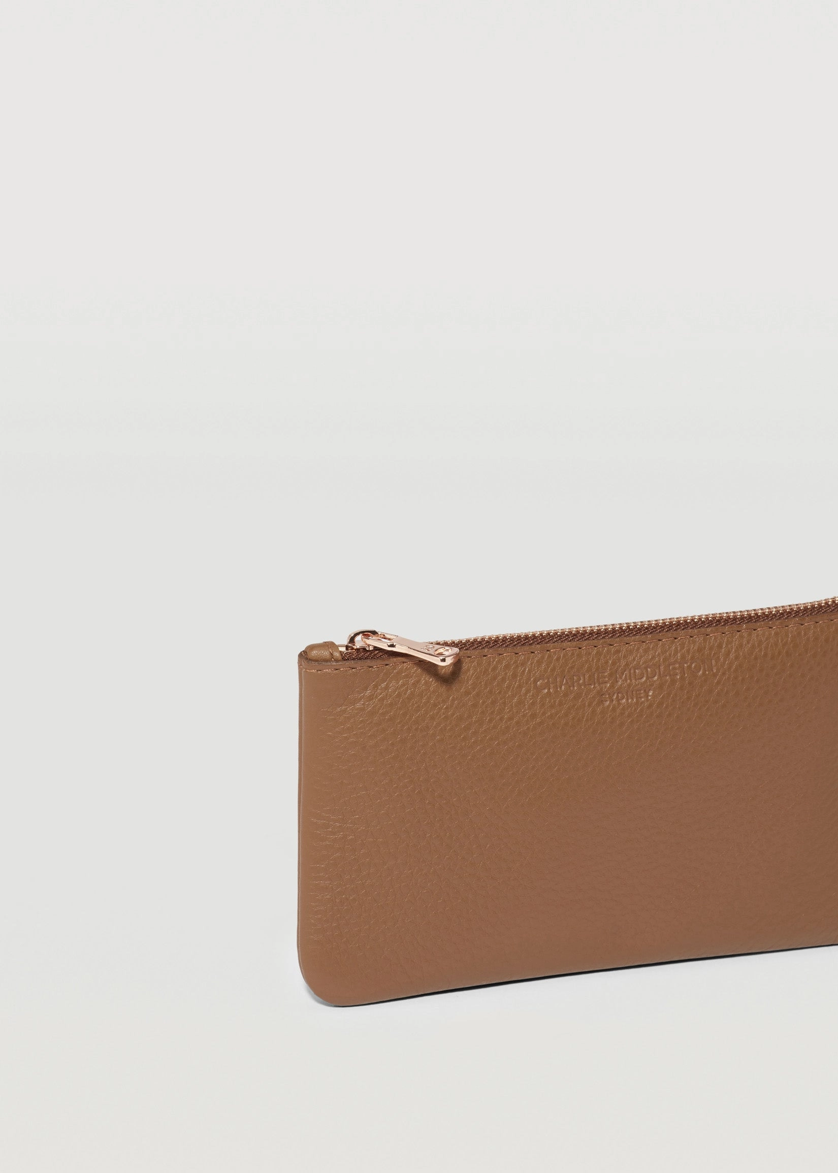 Tan Nappa Mini Pochette