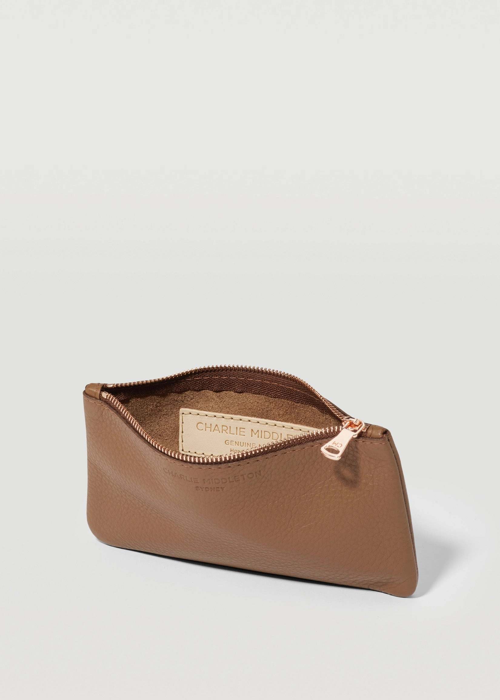Tan Nappa Mini Pochette