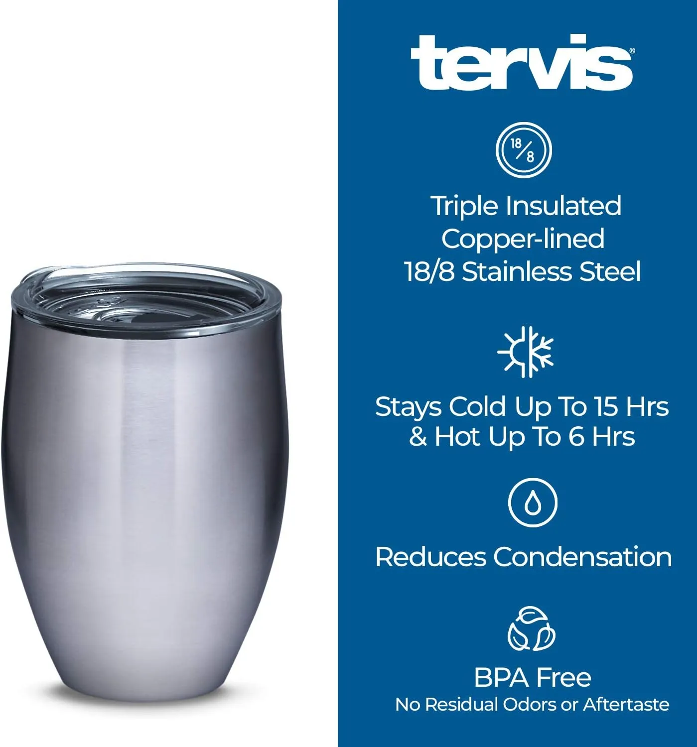 Tervis Powder Coated Stainless Steel Triple Walled Insulated Tumbler Travel Cup Keeps Drinks Cold & Hot, 12oz, Berry Blush