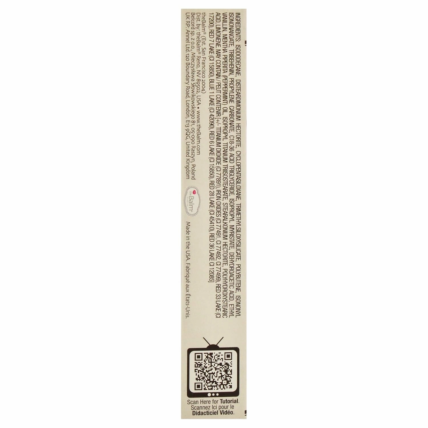 theBalm Meet Matt(e) Hughes Matte Liquid Lipstick