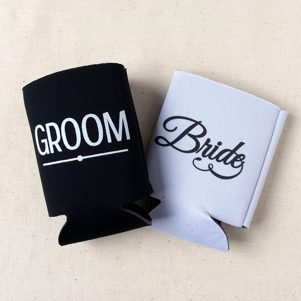 To Have and To Hold - Wedding Can Cooler #26R