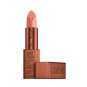 Too Faced Cocoa Bold Lipstick | High Pigment Lip with Creamy Texture   Matte Finish, Vegan   Cruelty Free