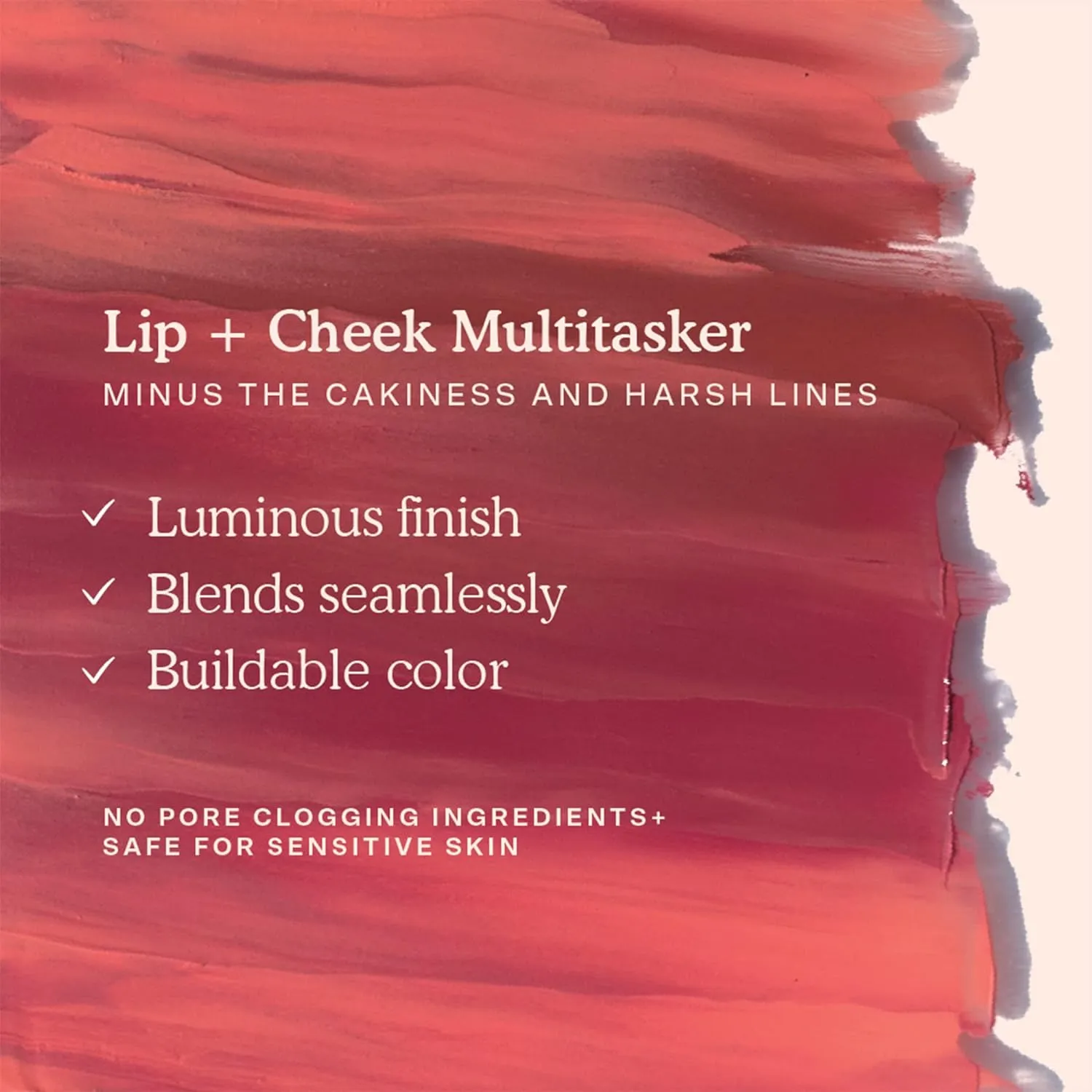 Tower 28 Beauty BeachPlease Cream Blush for Cheeks and Lips - Multi-Purpose Lip and Cheek Tint in Berry Blush - for Sensitive Skin – Color AFTER HOURS, Luminous Finish