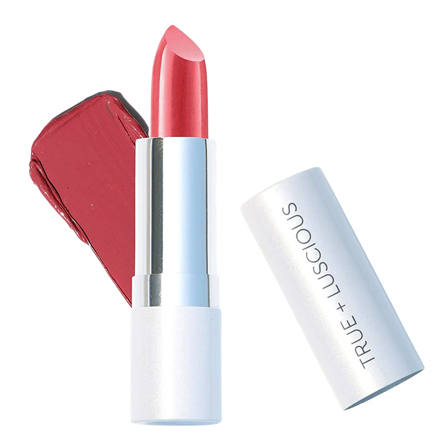True   Luscious Super Moisture Lipstick – Clean, Vegan and Cruelty Free – Lasting Hydration for Dry Lips with a Satin Finish – Dreams, Natural Taupe