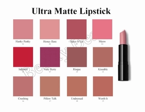 Ultra Matte Lipstick Velvety Texture Long Lasting Comfort Hydrated Lipstick (Meow)